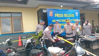 Knalpot Bising disita Polres Ciamis dalam 2 Bulan mencapai 309 Buah