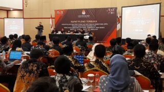 KPU Kabupaten Tasikmalaya Gelar Pleno Terbuka Tetapkan Daftar Pemilih Sementara (DPS)